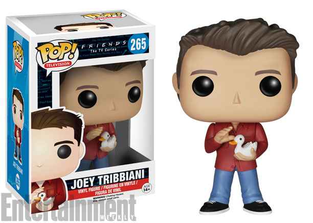 Versão cabeçudinha de Joey. Foto: Entertainment Weekly/Divulgação