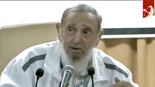O ex-presidente cubano Fidel Castro, em Havana. Foto: Reprodu&ccedil;&atilde;o/ Cubavision/AFP HO/