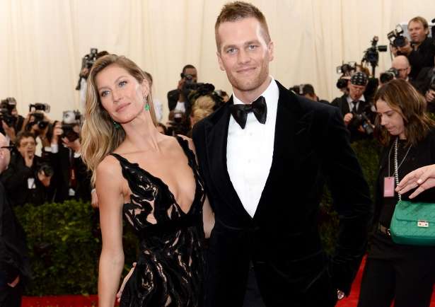 Gisele e Tom Brady estão juntos há seis anos. Casal tem dois filhos. Foto: AFP Photo