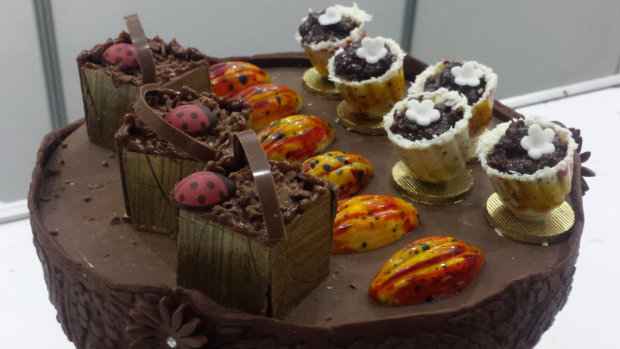 Patissiere paulista Giuliana Cupini explora várias apresentações de docinhos abertos. Foto: Giuliana Cupini/divulgação 