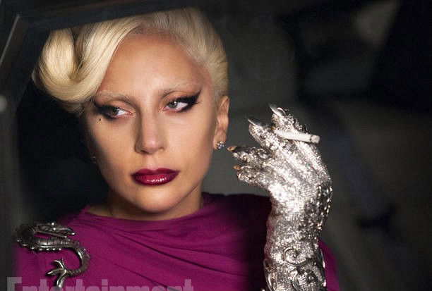 Lady Gaga interpreta dona de hotel na nova temporada. Foto: Entertainment Weekly/Divulgação