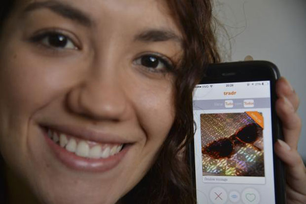 Idealizado por Jéssica Behrens, aplicativo Tradr funciona como um brechó virtual e permite venda de objetos usados. Foto: José Cruz / Agência Brasil/ Idealizado por Jéssica Behrens, aplicativo Tradr funciona como um brechó virtual e permite venda de objetos usados. Foto: José Cruz / Agência Brasil/