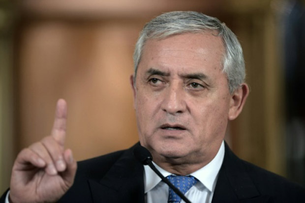 Otto Pérez, no poder desde 2012, tomou a decisão de renunciar após ser acusado de corrupção. Foto: Orlando Sierra/AFP/Arquivos/ Otto Pérez, no poder desde 2012, tomou a decisão de renunciar após ser acusado de corrupção. Foto: Orlando Sierra/AFP/Arquivos/
