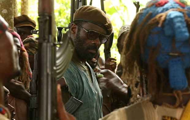 Idris Elba em cena de Beasts of No Nation. Foto: Netflix/Divulgação/ Idris Elba em cena de Beasts of No Nation. Foto: Netflix/Divulgação/
