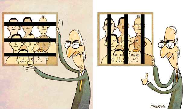 Charge de Jarbas recebeu Menção Honrosa. Crédito: Jarbas Domingos/DP/D.A Press
