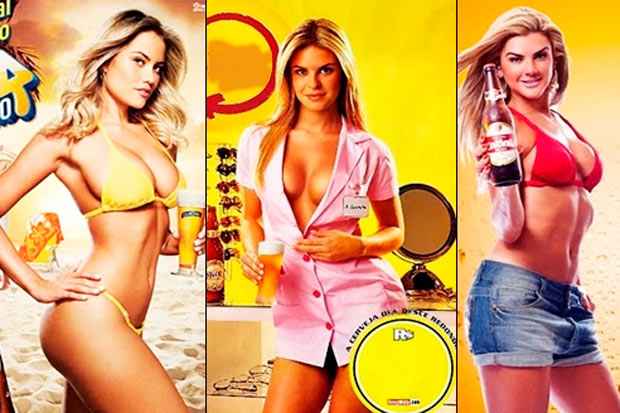 Mercado publicitário começa a sentir a pressão de grupos incomodados com clichês machistas, como os usados para vender cerveja. Foto: Reprodução/Internet