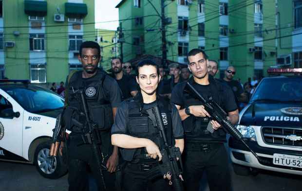 Cleo Pires é policial novata em Operações Especiais. Foto: Divulgação/ Cleo Pires é policial novata em Operações Especiais. Foto: Divulgação/