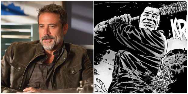 Vilão Negan protagoniza uma das cenas mais chocantes da HQ. Foto: Divulgação/