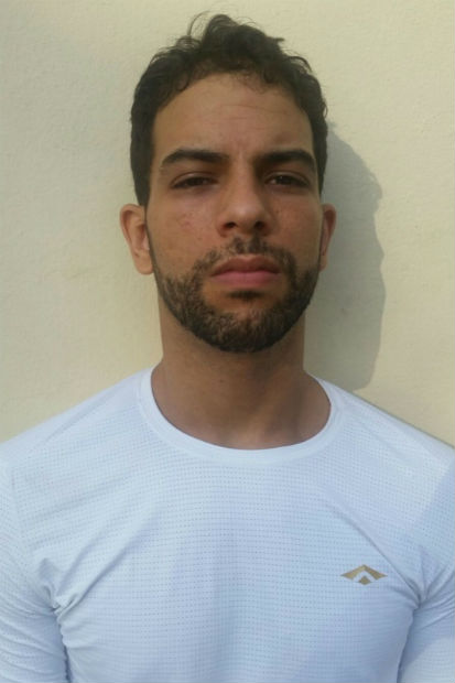 Após 20 dias de investigação, policiais prenderam em flagrante Pablo Vinícius Barbosa Borges, de 25 anos.Foto: Polícia Civil/Divulgação/