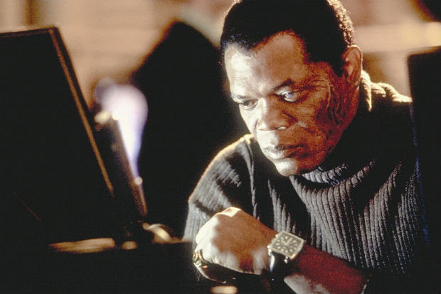 Samuel L. Jackson como Augustus Gibbons em cena de Triplo X. Foto: Divulgação/ Samuel L. Jackson como Augustus Gibbons em cena de Triplo X. Foto: Divulgação/
