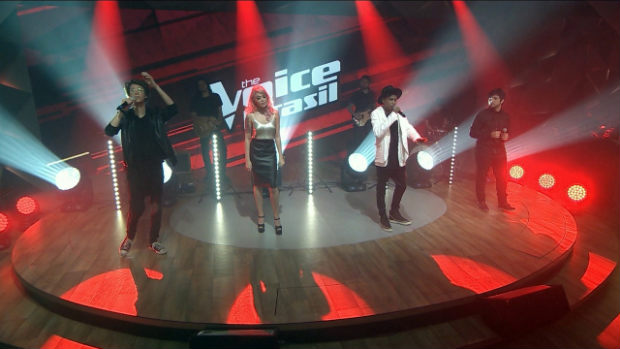 Cantores interpretaram "Monte castelo", de Renato Russo. Foto: Gshow/Reprodução