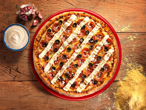 Pizza Pepperrock aposta em sabores mais apimentados. Foto: Divulgação/ Handam/ Pizza Pepperrock aposta em sabores mais apimentados. Foto: Divulgação/ Handam/