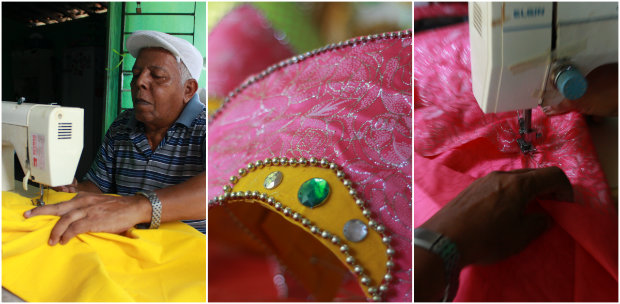 O Clube Carnavalesco Misto Pão Duro comemora 100 anos neste carnaval. Fotos: Brenda Alcântara/DP
