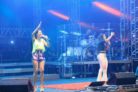 As irmãs Simone e Simaria. Foto: Luiz Fabiano/Divulgação