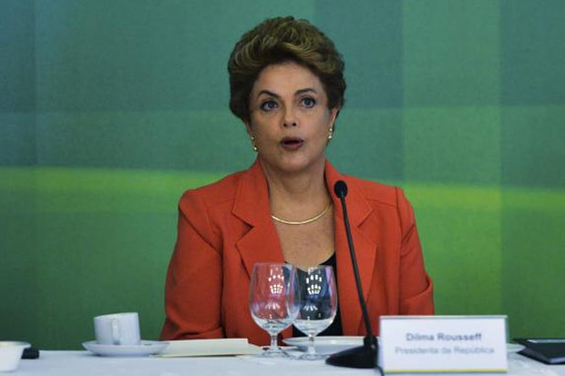 Presidenta Dilma Rousseff, durante caf&eacute; da manh&atilde; com jornalistas-setoristas do Pal&aacute;cio do Planalto. Foto: Jos&eacute; Cruz/Ag&ecirc;ncia Brasil/