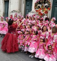 O Bloco das flores homenageia, neste ano, a obra de Francisco Brennand. Foto: Arquivo pessoal/Divulgação