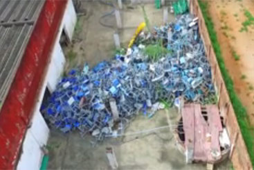 Locais de ac&uacute;mulo de &aacute;gua parada foram captados durante a grava&ccedil;&atilde;o. Foto: Reprodu&ccedil;&atilde;o/