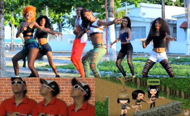 Na web, candidata a hit do carnaval ganhou as mais variadas versões. Foto: Reprodução/Youtube