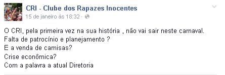 Foto: Facebook/Reprodução