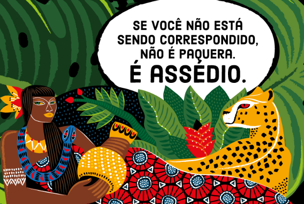"Se tá difícil de entender, a gente desenha!", propõe a campanha da Prefeitura do Recife