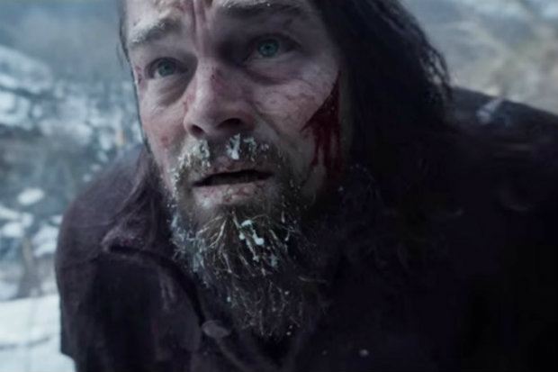 Leonardo DiCaprio sofre em cena de O regresso. Foto: Fox Filmes/Divulgação/ Leonardo DiCaprio sofre em cena de O regresso. Foto: Fox Filmes/Divulgação/