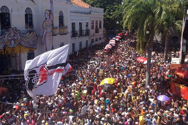 Tricolores saíram pelas ladeiras nesta segunda (8)/André Clemente/DP Tricolores saíram pelas ladeiras nesta segunda (8)/André Clemente/DP