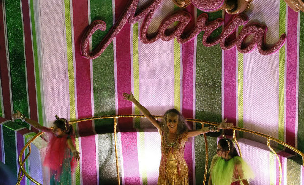 Com enredo "A menina dos olhos de Oyá", agremiação ganhou o título. Foto: Marco Antônio Cavalcanti/ Riotur