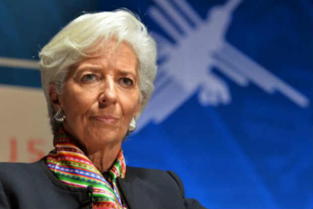 A diretora-gerente do FMI, Christine Lagarde. Foto: Cristobal Bouroncle/AFP