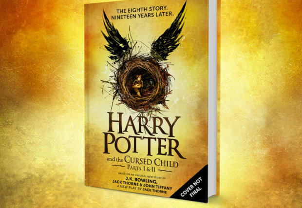 Capa provisória foi apresentada no portal Pottermore. Crédito: Pottermore/Reprodução/