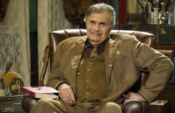Tarcísio Meira vive coronel Jacinto. Foto: TV Globo/Divulgação