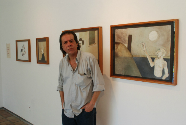 Última exposição individual do artista foi em 2012. Foto: Julio Jacobina/ DP