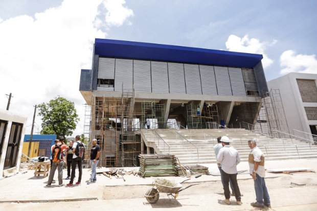 A obra está em fase avançada e será entregue em 15 dias. Foto: Andréa Rego Barros/PCR/Divulgação/ A obra está em fase avançada e será entregue em 15 dias. Foto: Andréa Rego Barros/PCR/Divulgação/