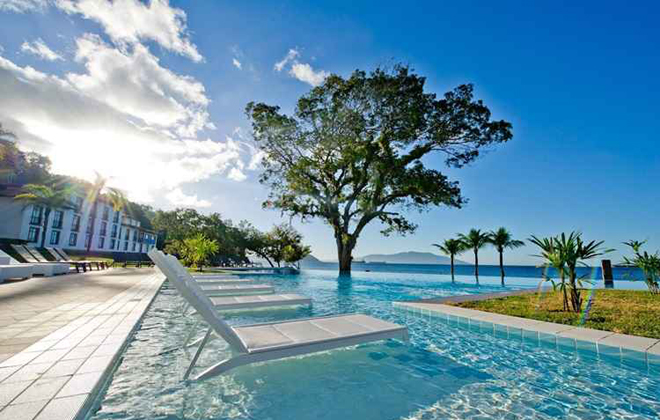 Na ilha de Itaparica, na Bahia: relax sem pensar na conta. Foto: Ion Turismo/Reprodução