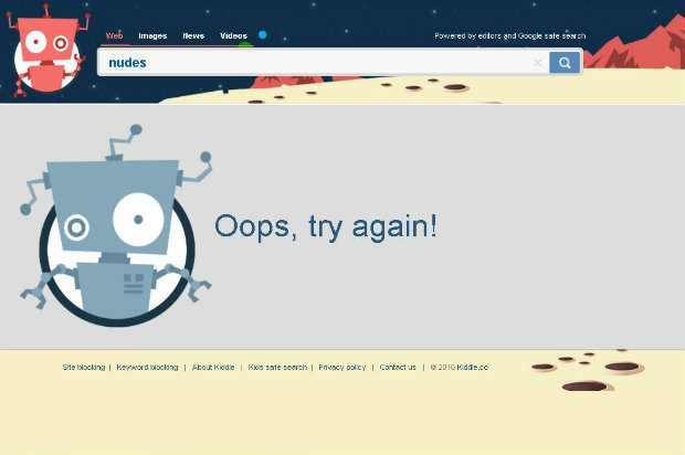 Nos resultados aparecem, prioritariamente, sites de conteúdo infantil ou de linguagem acessível às crianças.
Foto: Reprodução/Página da Web.