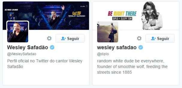 DJ trocou o nome no Twitter. Foto: Twitter/Reprodução/ DJ trocou o nome no Twitter. Foto: Twitter/Reprodução/