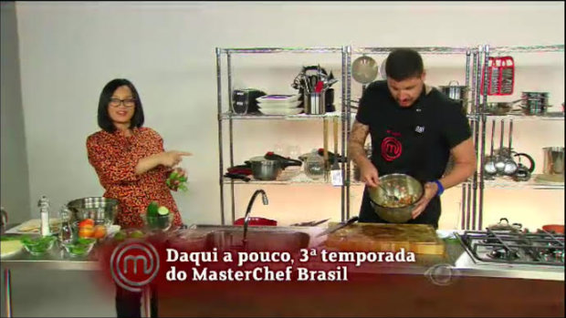 Jiang (grávida) e Raul comandaram a Prévia MasterChef