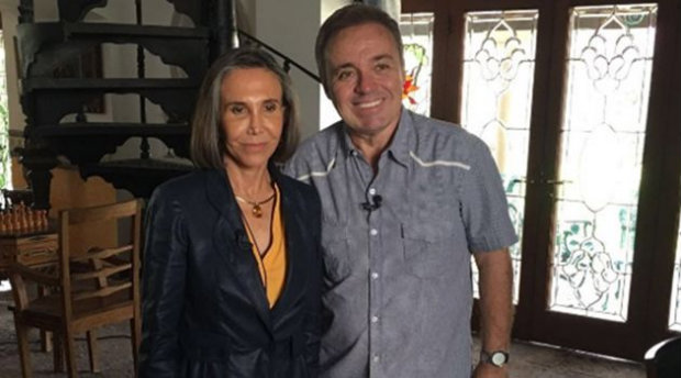 Florinda contou ainda detalhes da vida com Bolaños. Foto: Record/Divulgação/