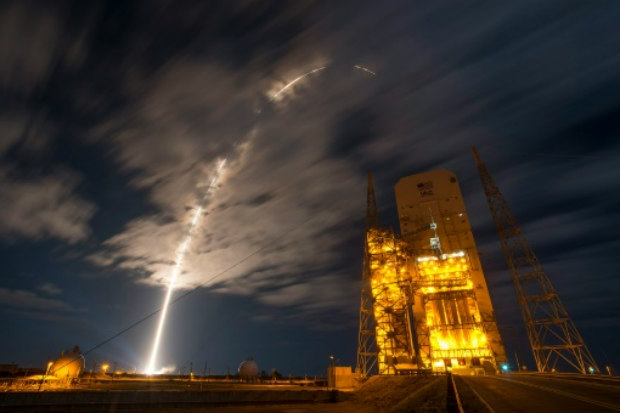 Decolagem da da cápsula Cygnus, na Flórida, em 23 de março de 2016. Foto: NASA/AFP/Arquivos United Launch Alliance/ Decolagem da da cápsula Cygnus, na Flórida, em 23 de março de 2016. Foto: NASA/AFP/Arquivos United Launch Alliance/