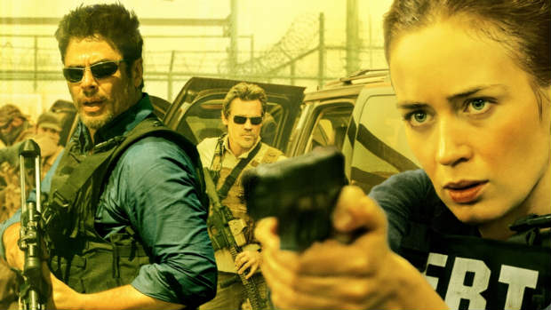 Dirigido pelo canadense Denis Villeneuve, o filme &eacute; protagonizada por Emily Blunt, Benicio del Toro e Josh Brolin. Foto: YouTube/Reprodu&ccedil;&atilde;o/