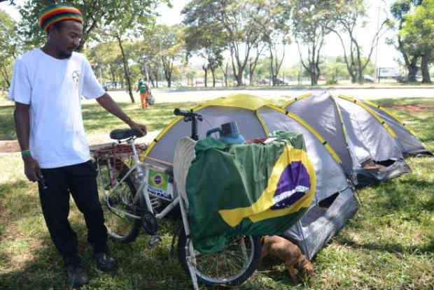 "Botei na cabeça que Brasília era o lugar para vir", disse José Augusto. Foto: Elza Fiúza/Agência Brasil./