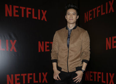 Ator em tapete vermelho da Netflix na Argentina. Foto: Netflix/Divulgação