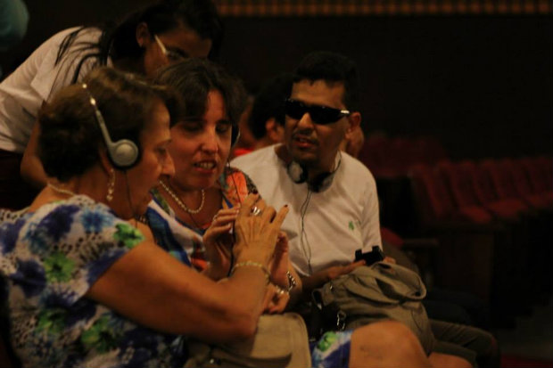 Audiodescritores serão premiados durante o festival. Foto: VerOuvindo/Divulgação/ Audiodescritores serão premiados durante o festival. Foto: VerOuvindo/Divulgação/