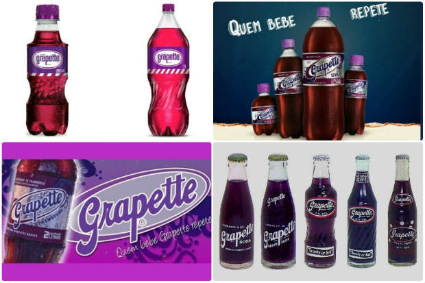 Estratégia inicial é reconquistar antigos consumidores com o Grapette Classic, nas versões tradicional e zero, em pet de 290ml e 2 litros. Foto: LovBev/Divulgação/ Estratégia inicial é reconquistar antigos consumidores com o Grapette Classic, nas versões tradicional e zero, em pet de 290ml e 2 litros. Foto: LovBev/Divulgação/