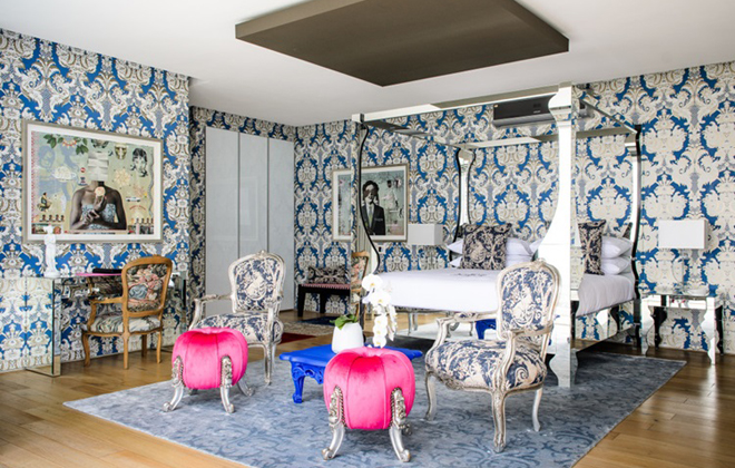 No MannaBay, na África do Sul, os móveis são assinados por designers. Foto: MannaBay/Divulgação