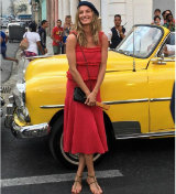 Gisele Budchen no desfile da Chanel, em Cuba. Foto: Instagram/Reprodução