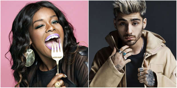 Azealia Banks passou a madrugada desta quarta (11) disparando comentários xenófobos e preconceituosos no Twitter, cujo primeiro alvo foi Zayn Malik. Fotos: Divulgação/ Azealia Banks passou a madrugada desta quarta (11) disparando comentários xenófobos e preconceituosos no Twitter, cujo primeiro alvo foi Zayn Malik. Fotos: Divulgação/