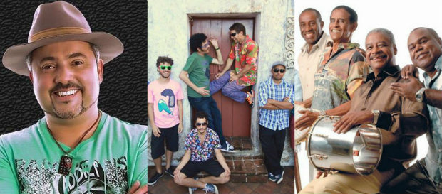 Atra&ccedil;&otilde;es v&atilde;o do forr&oacute; ao samba. Montagem: Facebook/Reprodu&ccedil;&atilde;o/