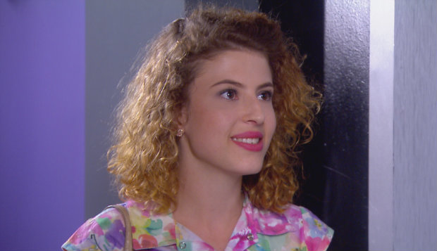 Stephanie D'Amico interpreta Taísa. Foto: SBT/Divulgação/ Stephanie D'Amico interpreta Taísa. Foto: SBT/Divulgação/