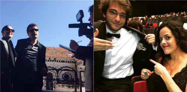 Fotos postadas nas redes sociais mostram Sonia Braga, Kleber Mendonça, Humberto Carrão e Maeve Jinkings em Cannes para representar Aquarius/Facebook/ Instagram/ Reprodução