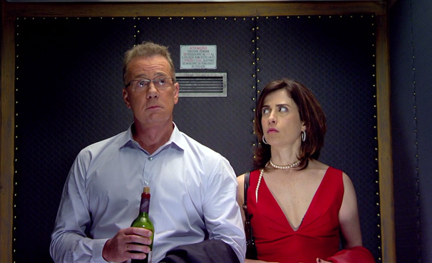 Luiz Fernando e Fernanda Torres como Rui e Vani. Foto: Divulga&ccedil;&atilde;o/